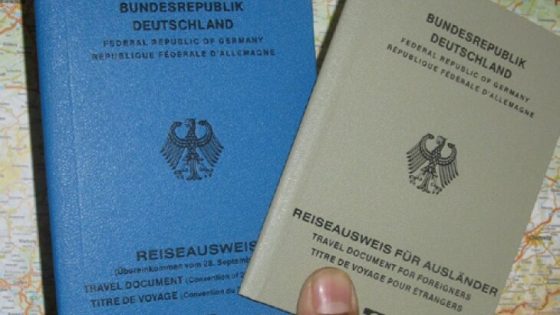 جواز سفر اللاجئين في ألمانيا