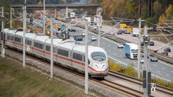 الحكم على شخص حاول خلع قضبان سكة قطار عالي السرعة في ألمانيا