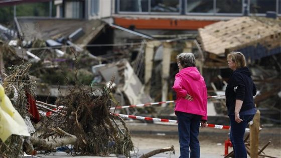 ألمانيا: اتهام امرأة ببيع تبرعات عينية تلقتها كمساعدات لضحايا الفيضانات