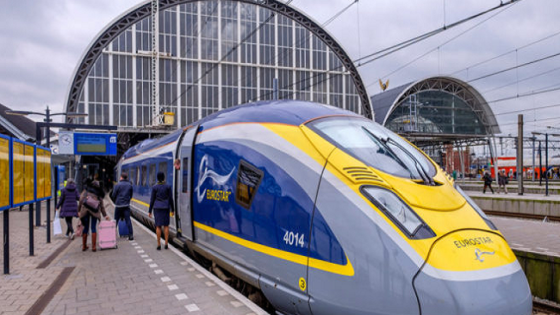 محطة قطار في هولندا