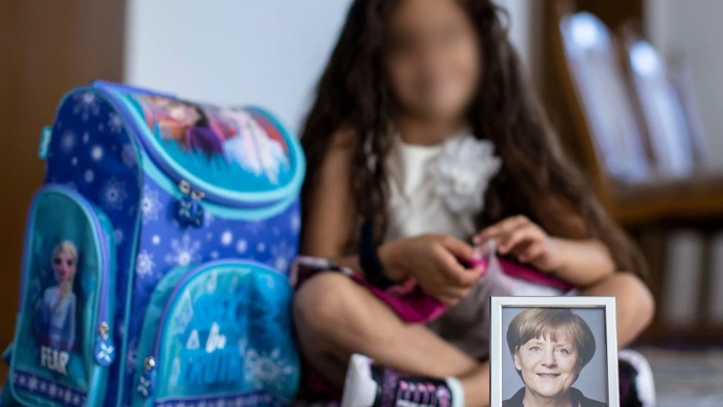 طفلة سورية في ألمانيا
