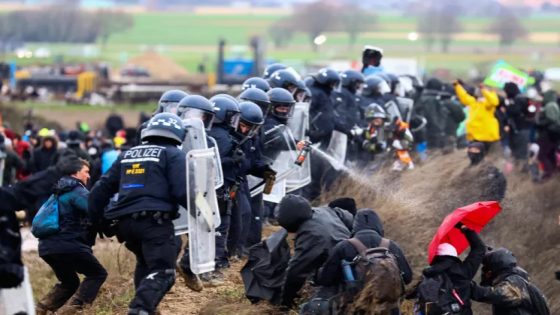 ألمانيا… اشتباكات عنيفة مع الشرطة وتطورات عاجلة ما القصة؟