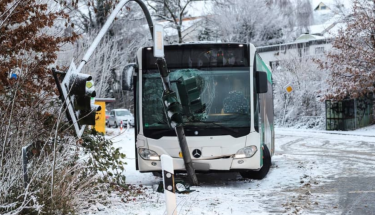 عاصفة ثلجية في ألمانيا