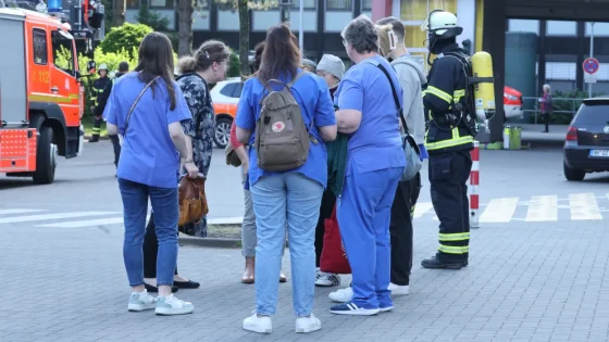 حرائق متعمدة في مستشفى أسكليبيوس في هامبورغ