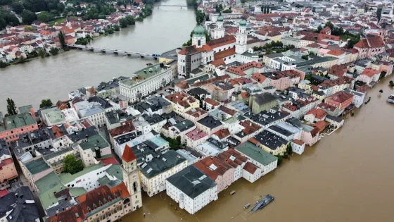 إعلان حالة الطوارئ في بافاريا والسبب فيضان نهر الدانوب